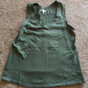 American Eagle army green tank top
